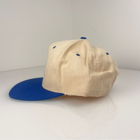 Vintage UPS Pacific Region KC Snapback Hat Cream/Blue - Picture 5 of 6